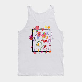 Fiesta Spring Flowers Tank Top